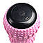 Масажний м'яч для тіла вібраційний подвійний, рожевий, фото 4
