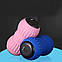 Масажний м'яч для тіла вібраційний подвійний, рожевий, фото 5