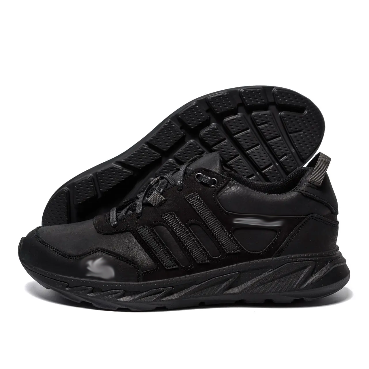 Чоловічі шкіряні кросівки  Climacool Black