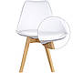 Комплект стільців Doros Бін Білий 49х43х84 (42005075), фото 7