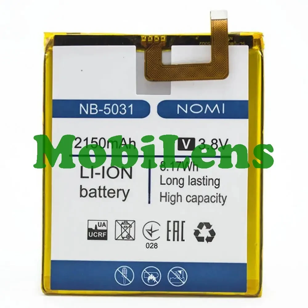 Nomi i5031, Evo X1, NB-5031 Аккумулятор