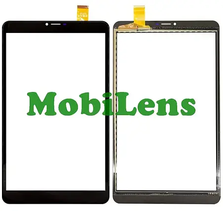 Nomi XC-PG1010-122-A1, *з вирізом під динамік, C101014, C101034, C101044 Ultra 4, (253*149 мм) Тачскрин чорний, фото 1