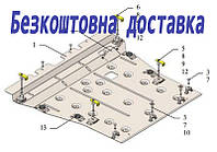 Защита двигателя Lexus RX 450h (2022-)(Защита двигателя Лексус Рх 450) Кольчуга