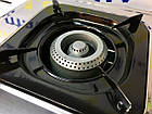 Плита газова Мрія 2 конф неіржавка сталь , фото 6