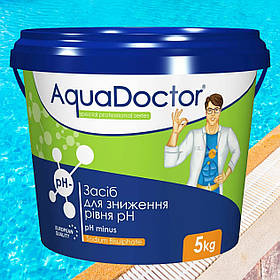 AquaDoctor pH Minus препарат для зниження рівня pH у гранулах, 5 кг