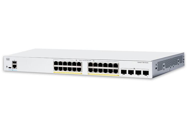 Комутатор Cisco C1300-24FP-4G, фото 1
