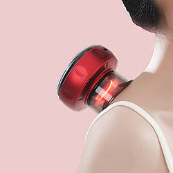 Антицелюлітний вакуумний масажер Cupping Massage Instrument 8857 Black/Red