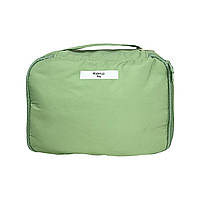 Косметичка Makeup Bag 24*17*8.5 см (1 шт), Оливковий