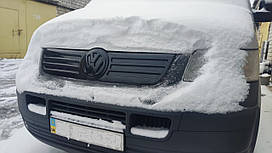 Заглушка зимова VW T5 2004-2010 (решітка) глянсова Фольцваген Т5