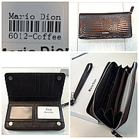Жіночий шкіряний лаковий гаманець на змійці Mario Dion (гуртом/роздріб)