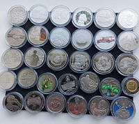 Годовая подборка 2016 года, все 31 монет ( все монети в капсулах )