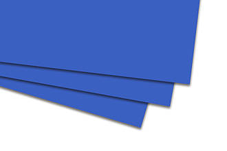 Фоаміран, не клейовий, синій, 20*30, 2 мм, Китай