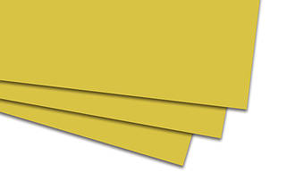 Фоаміран, не клейовий, жовтий, 20*30, 2 мм, Китай