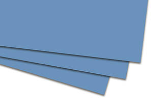 Фоаміран, не клейовий, блакитний, 20*30, 2 мм, Китай