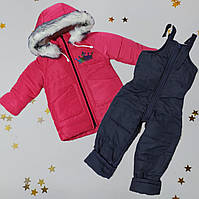 Детская куртка с комбинезоном зима 92 размер