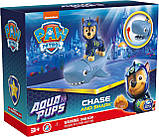 Фігурка щенячий патруль Чейз з акулою, paw patrol aqua pups chase and shark, Spin Master, фото 4