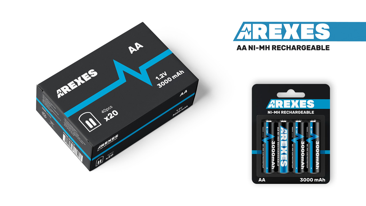 Акумулятор Arexes АА (3200mAh) 1.2v (NI-MH)