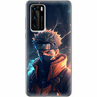 Чехол Силиконовый для Телефона с Принтом на Huawei P40 (Аниме Наруто, Anime Naruto)