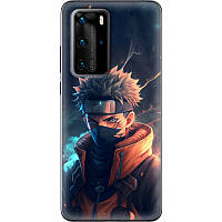 Чехол Силиконовый для Телефона с Принтом на Huawei P40 Pro (Аниме Наруто, Anime Naruto)