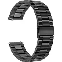 Ремінець CDK Metal Fitlink Steel Watch Band 22 mm для Xiaomi Amazfit GTR 3 (012874) (black)