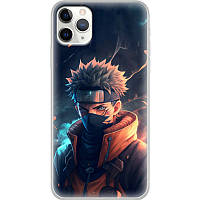 Чехол Силиконовый для Телефона с Принтом на IPhone 11 Pro Max (Аниме Наруто, Anime Naruto)