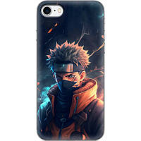 Чехол Силиконовый для Телефона с Принтом на IPhone 8 (Аниме Наруто, Anime Naruto)