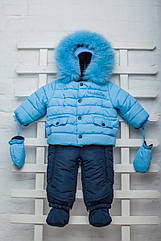 Комбінезон-трансформер Cvetkov Ангел Блакитний розмір 74