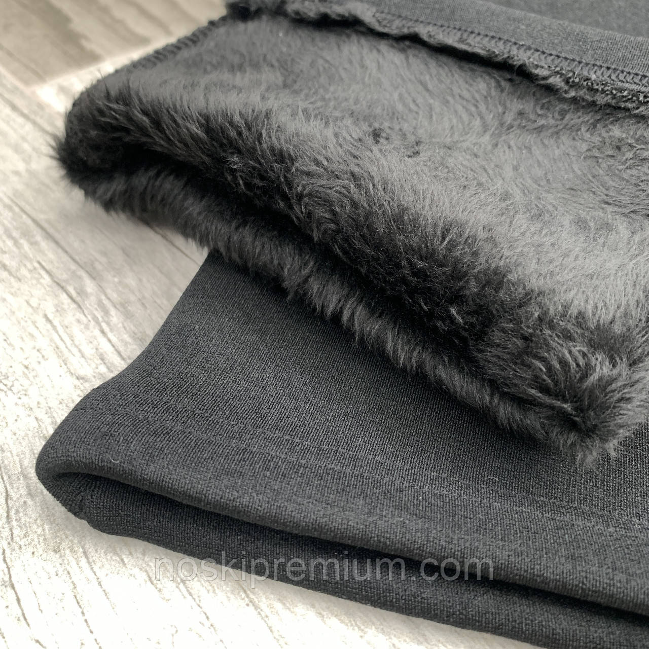 Лосины термо женские бесшовные шерсть с хлопком на меху Kenalin, размер M-L, чёрные, 2016 - фото 2 - id-p789933576
