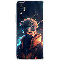 Чехол Силиконовый для Телефона с Принтом на Tecno Camon 17P (Аниме Наруто, Anime Naruto)