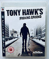 Tony Hawk's Proving Ground, Б/У, английская версия - диск для PlayStation 3