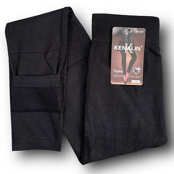 KENALIN 2307 лосини бавовна на махрі (L-4XL)