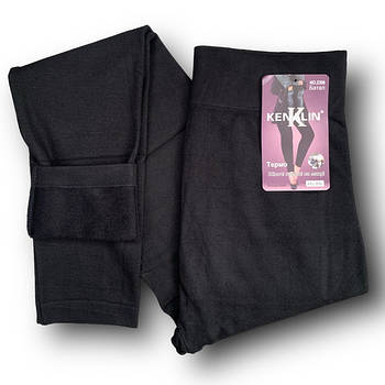 KENALIN 2308 лосини бавовна на махрі батали (4XL-8XL)