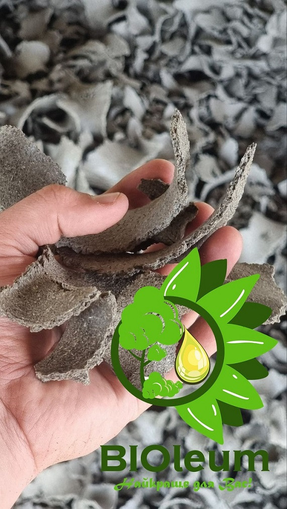 Макуха листова з лушпиння соняшника (15 кг)