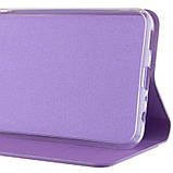 Шкіряний чохол-книжка GETMAN Elegant (PU) для Google Pixel 6 Pro Бузковий, фото 4