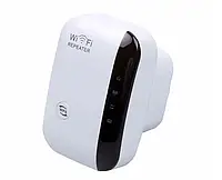 Беспроводной репитер усилитель WI-FI сигнала UKC 2.4G WR03 Белый