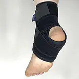 Бандаж гомілковостопний Aurafix 3401 неопреновий, зігріваючий, фото 2