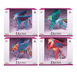 Дитяча іграшка Конячка Q9899-Y22 єдиноріг, пегас, 16 см, 4 різновиди