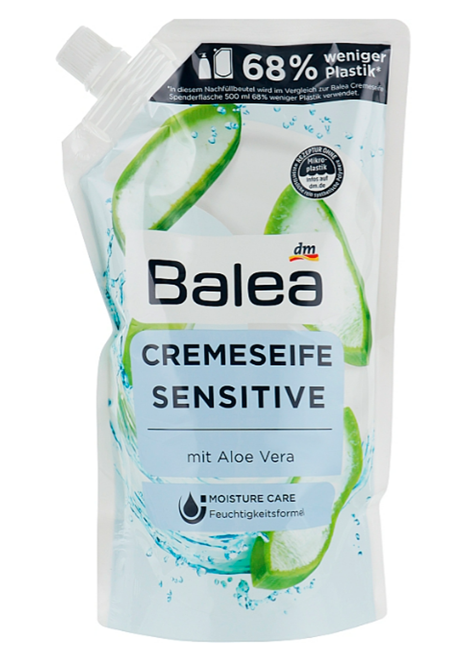 Рідке мило з алое вера (запаска)  Balea Sensitive mit Aloe Vera 500мл Німеччина