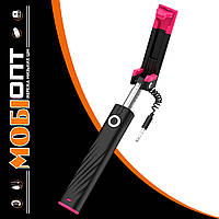 Monopod cable 3.5mm Hoco K7 Black Гарантия 12 мес