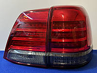 Задние альтернативные LED фонари Toyota land cruiser 200 2007 - 2012