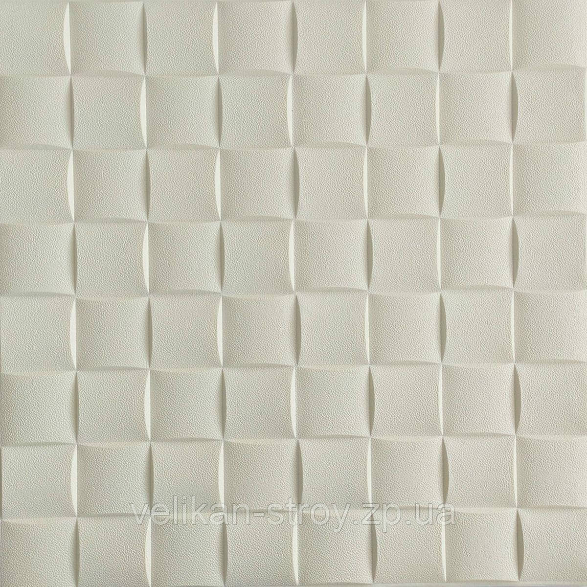 Самоклеюча декоративна 3D панель плетіння 700х700х8мм (176) SW-00000189