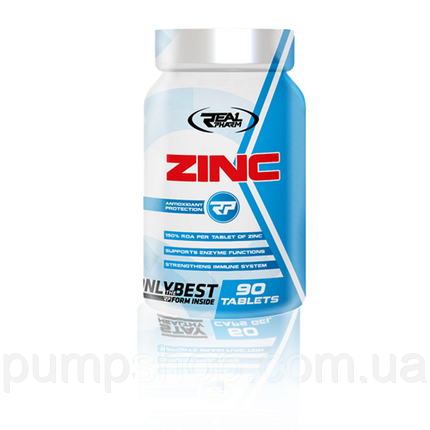 Цинк Real Pharm Zinc 90 таб., фото 2