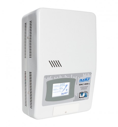Стабілізатор напруги RUCELF SDW II-6000-L