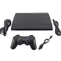 Приставка Sony Playstation 3 PS3 Super Slim 750ГБ с играми и гарантией БУ