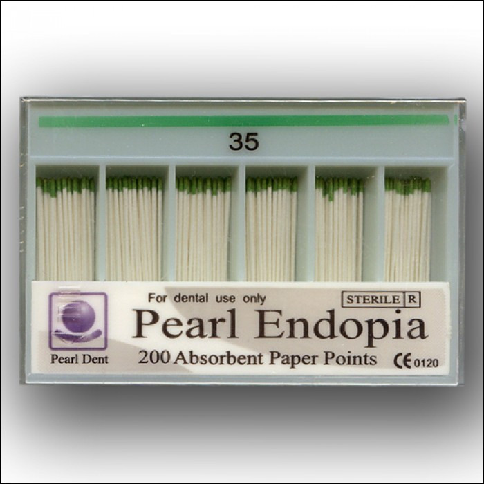 Штифти паперові Pearl Endopia 200 шт №35