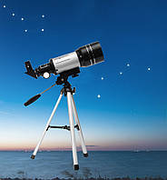 Астрономический телескоп портативный для наблюдений за звездами космосом со штативом UKC AM F70030M