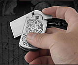 Міні-ніж, складаний ніж, брелок з відкривачем для пляшок., фото 5