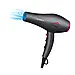 Професійний фен для укладання волосся Kemey KM-8219 Al, фото 4