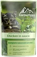 Влажный корм ТМ CarpathianPet Food «Chicken in sauсe» для котят, 80г х 24шт ( только блоками по 24 шт)