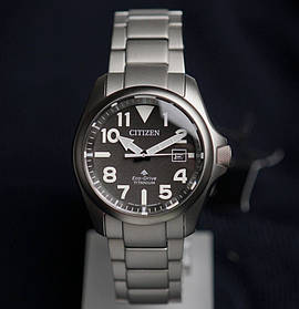 Часы Citizen BN0241-59H Promaster Land Monobloc Case Titanium Black Dial